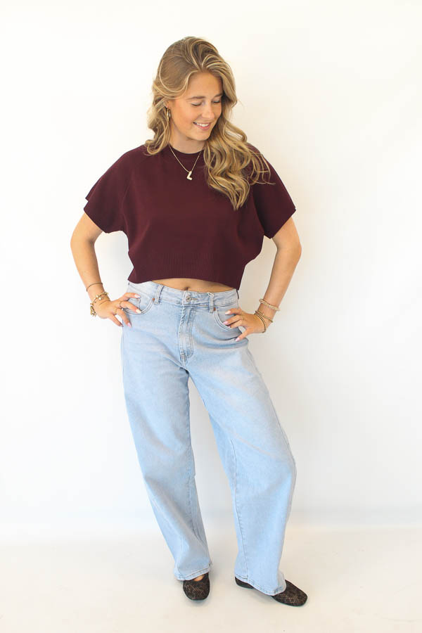 Baggy balloon jeans blauw | Tess - Afbeelding 2
