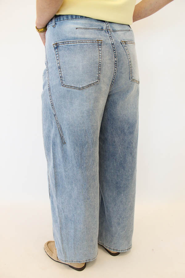 Balloon jeans blauw | Flo - Afbeelding 2