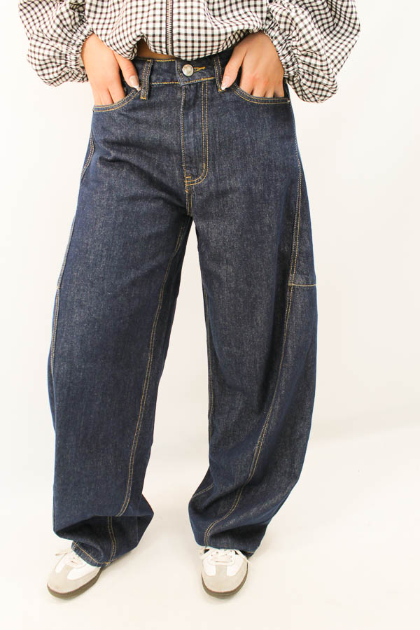 Balloon jeans blauw | Kailey