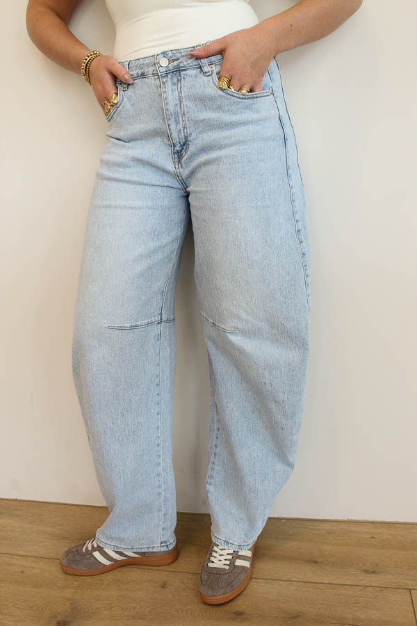 Balloon jeans blauw | Liv 