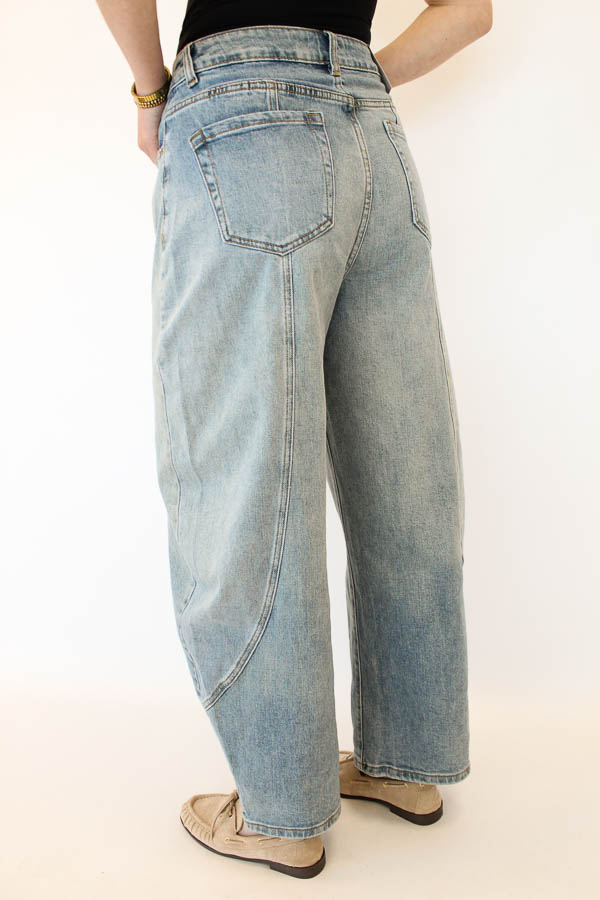 Balloon jeans blauw | Nova - Afbeelding 3