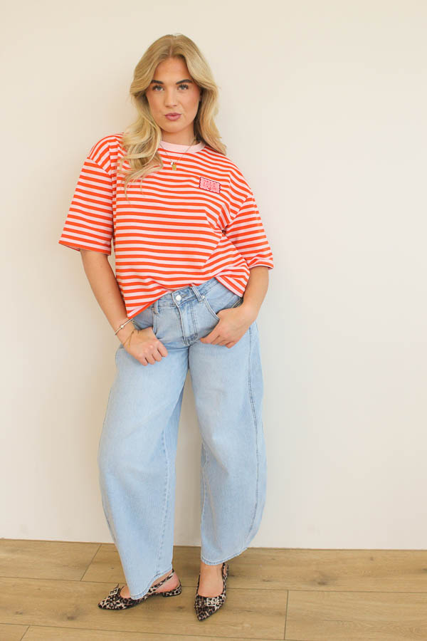 Balloon jeans blauw | Steffie - Afbeelding 3