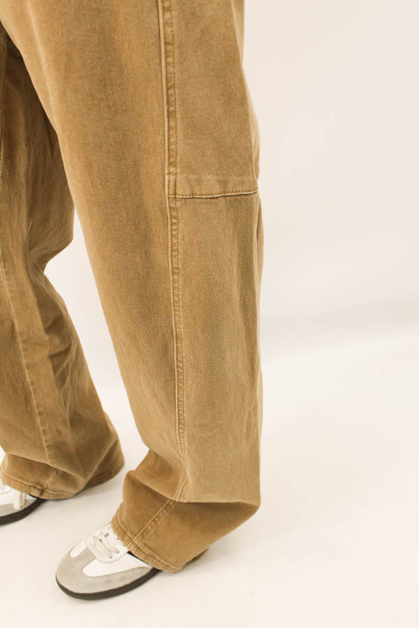 Balloon jeans camel | Aida - Afbeelding 3