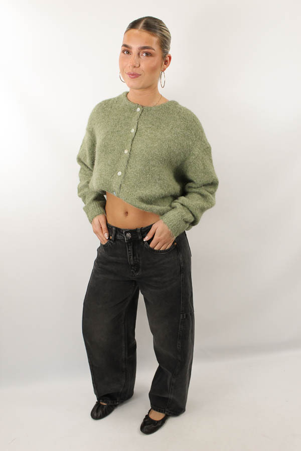 Balloon jeans donkergrijs | Luna  - Afbeelding 3