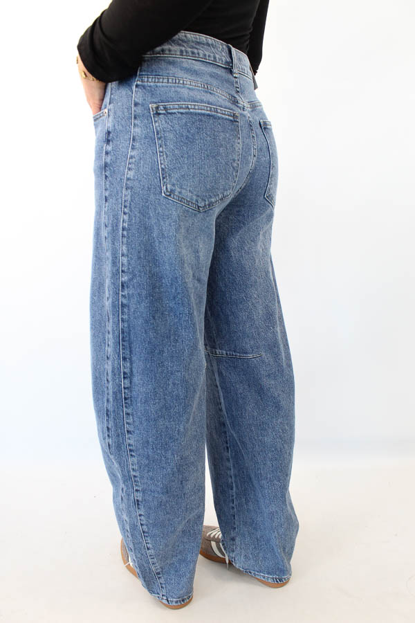 Balloon jeans midblauw | Liv  - Afbeelding 2