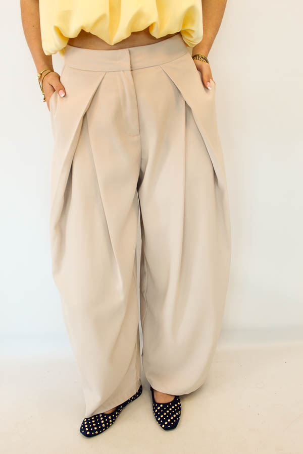 Balloon pantalon beige | Kato