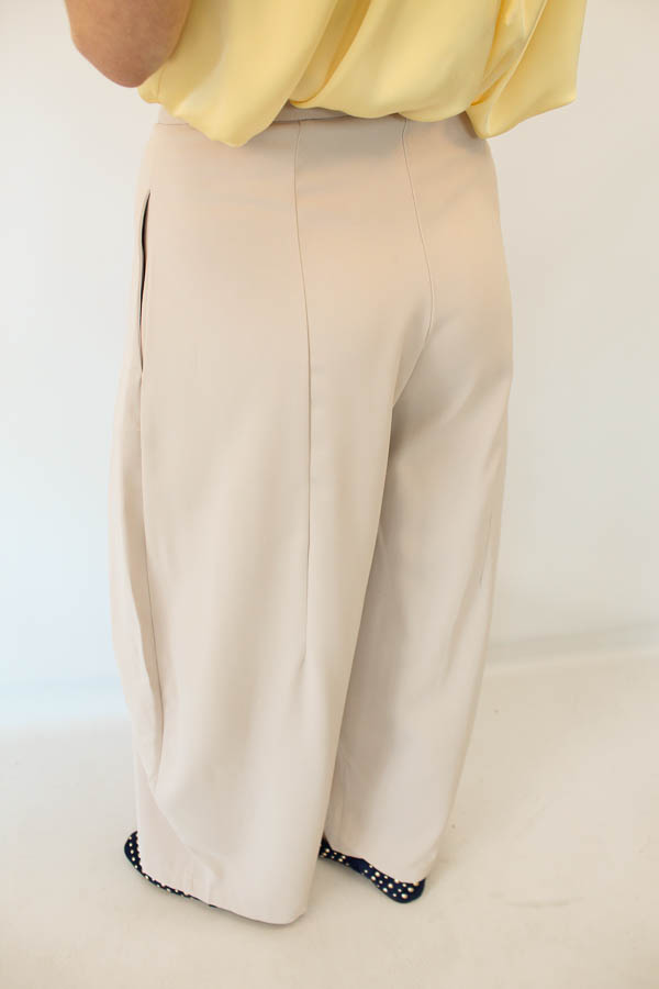 Balloon pantalon beige | Kato - Afbeelding 2