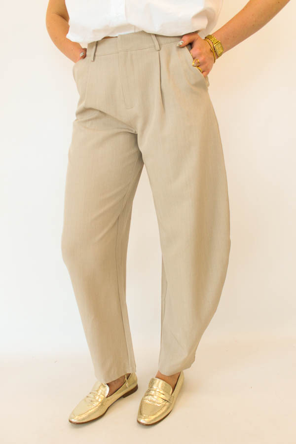 Balloon pantalon zand | Gigi