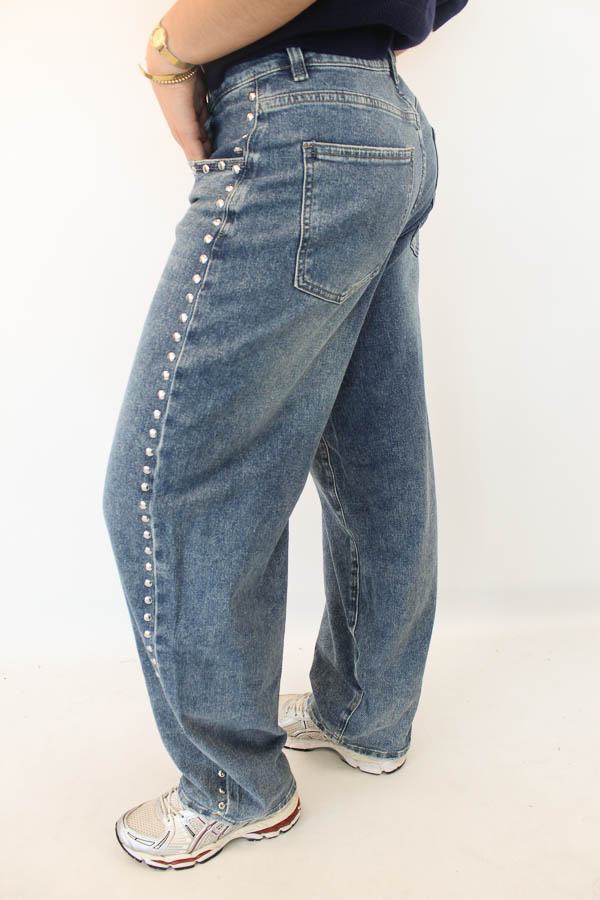 Balloon studs jeans | May - Afbeelding 2