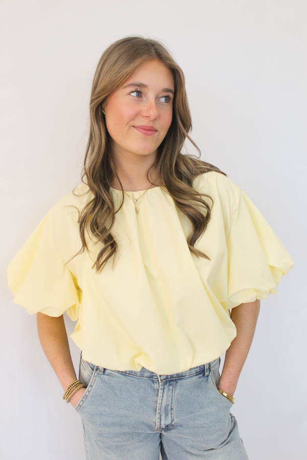 Balloon top geel | Coco