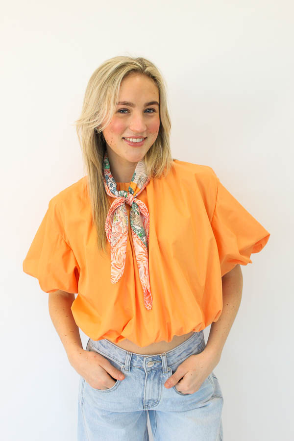 Balloon top oranje | Coco