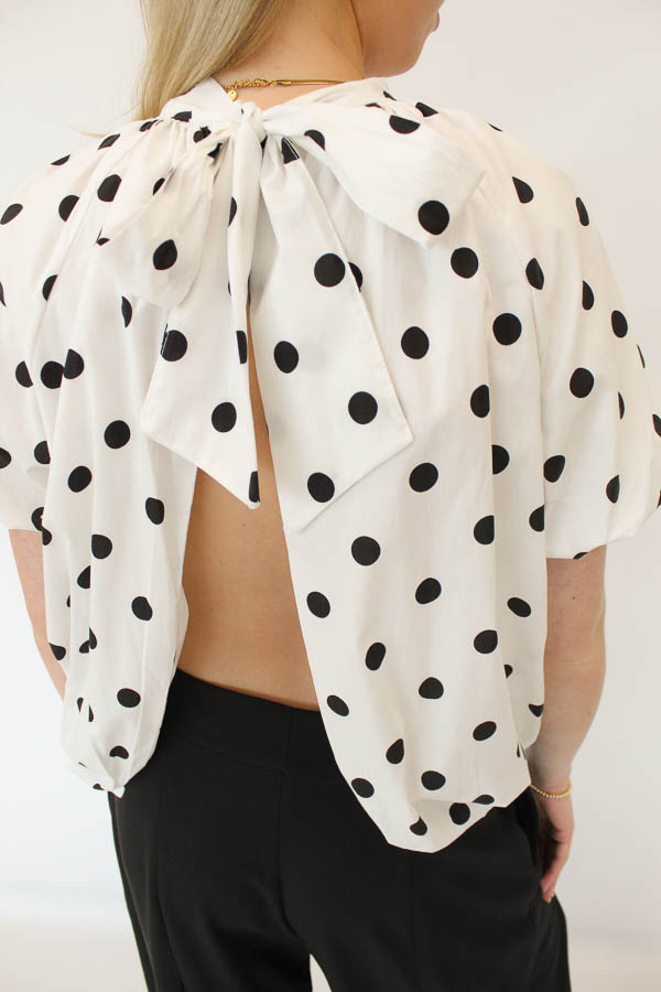 Balloon top stippen wit | Lovi - Afbeelding 2