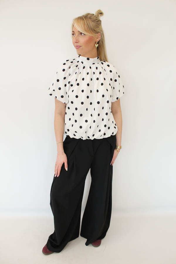 Balloon top stippen wit | Lovi - Afbeelding 3