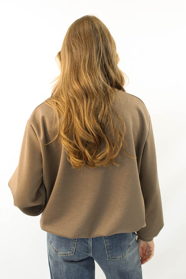 Balloon top taupe | Feline - Afbeelding 3