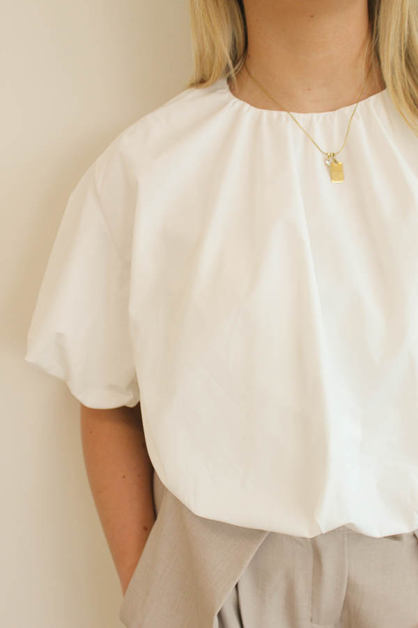 Balloon top wit | Coco - Afbeelding 2