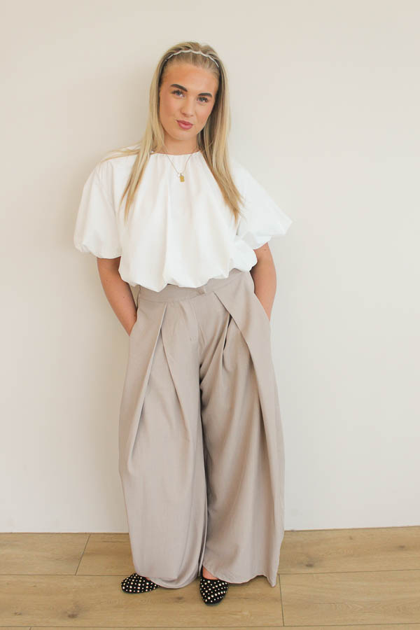 Balloon top wit | Coco - Afbeelding 3