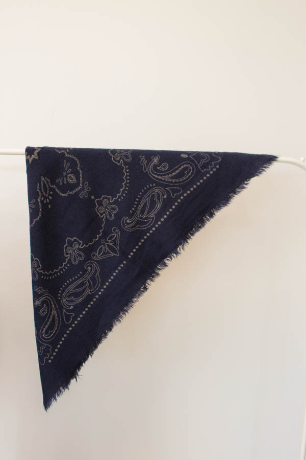 Bandana scarf navy | Lot 