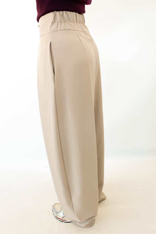 Barrel fit broek zand | Noa  - Afbeelding 3