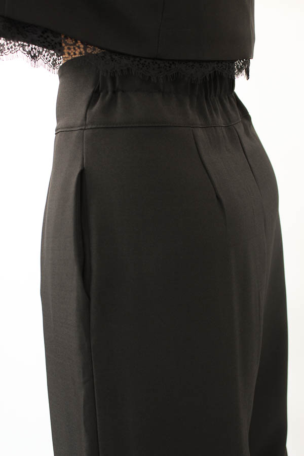 Barrel fit broek zwart | Noa - Afbeelding 3
