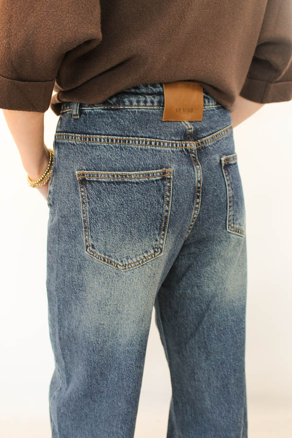 Barrel fit jeans blauw | Joël - Afbeelding 3