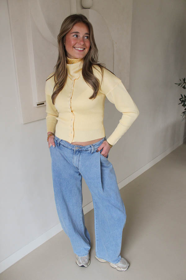 Barrel jeans blauw | Pleun - Afbeelding 3