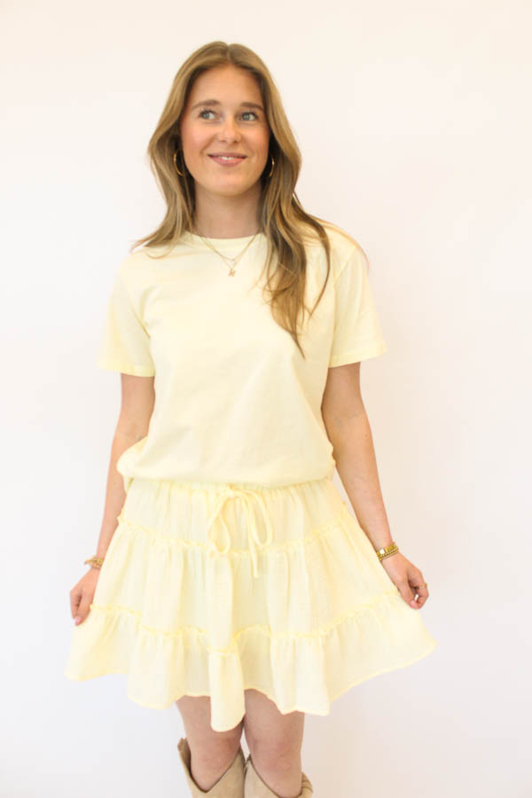 Basic shirt geel | Floor - Afbeelding 2