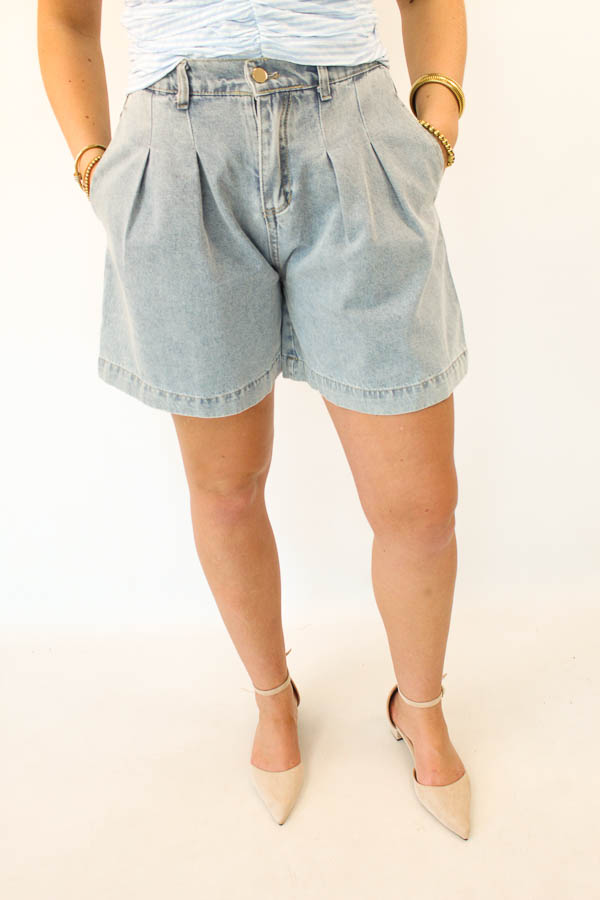 Bermuda short blauw | Julia