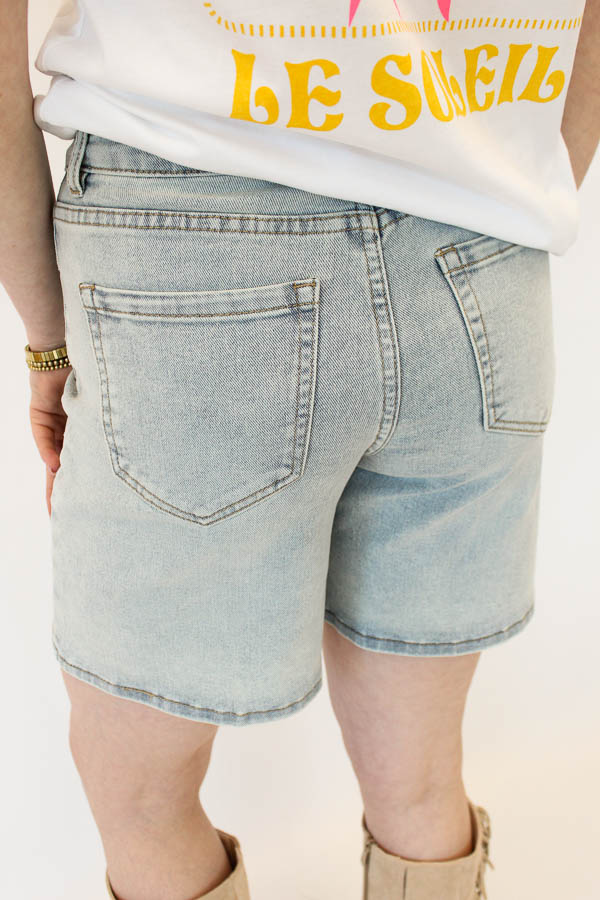 Bermuda short blauw | Sofie - Afbeelding 2