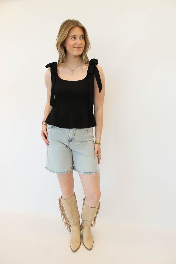 Bermuda short blauw | Sofie - Afbeelding 3