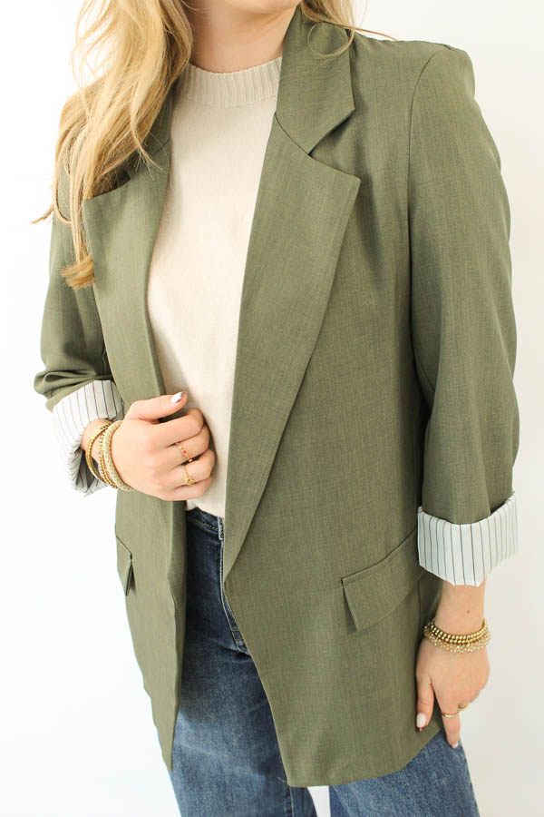 Blazer army | Mae  - Afbeelding 3