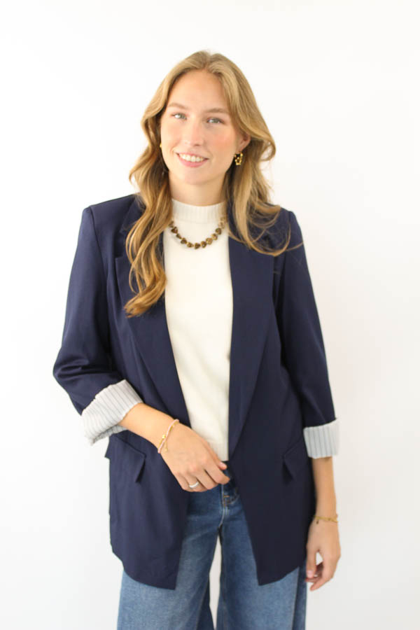Blazer navy | Mae 
