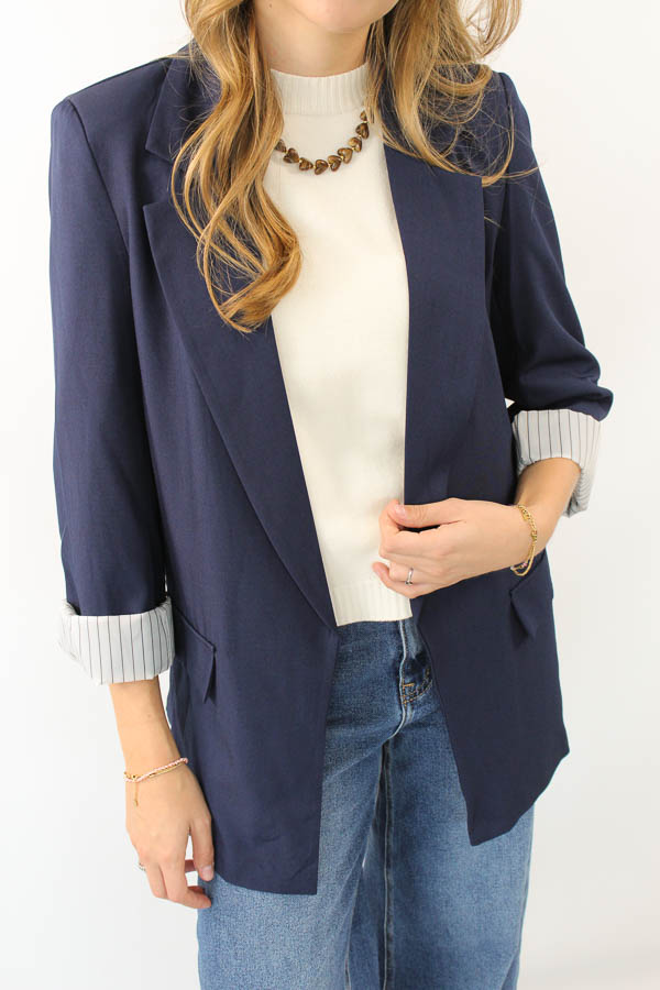Blazer navy | Mae  - Afbeelding 3