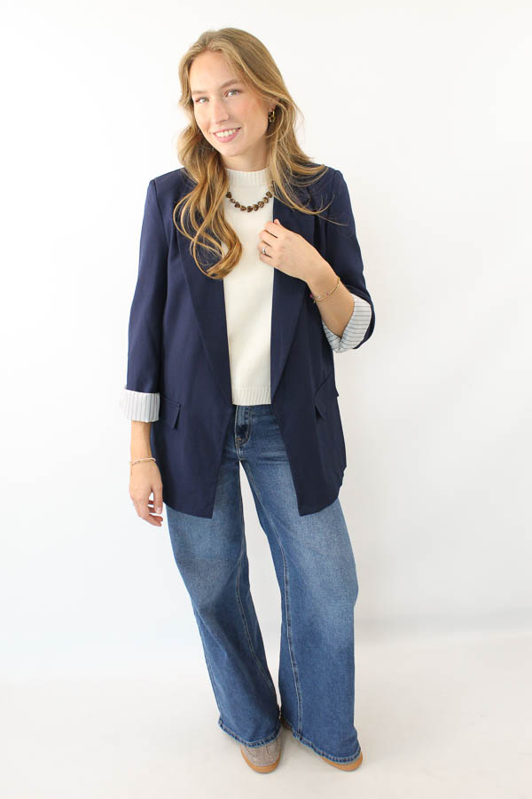 Blazer navy | Mae  - Afbeelding 2