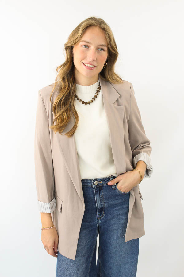 Blazer zand | Mae 