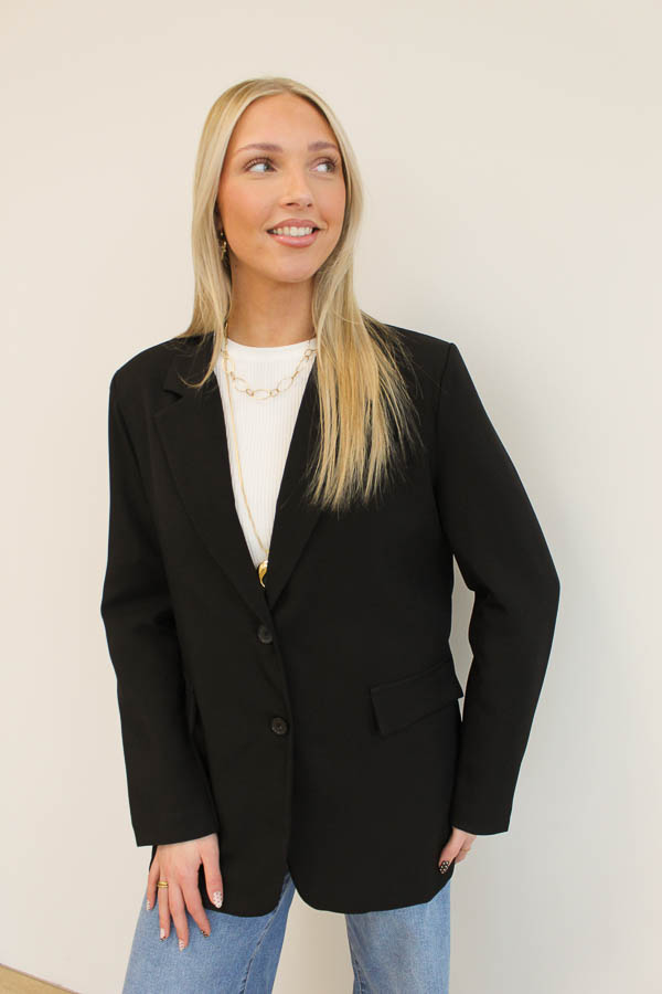 Blazer zwart | Claire
