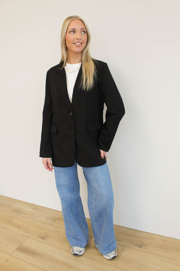 Blazer zwart | Claire - Afbeelding 3