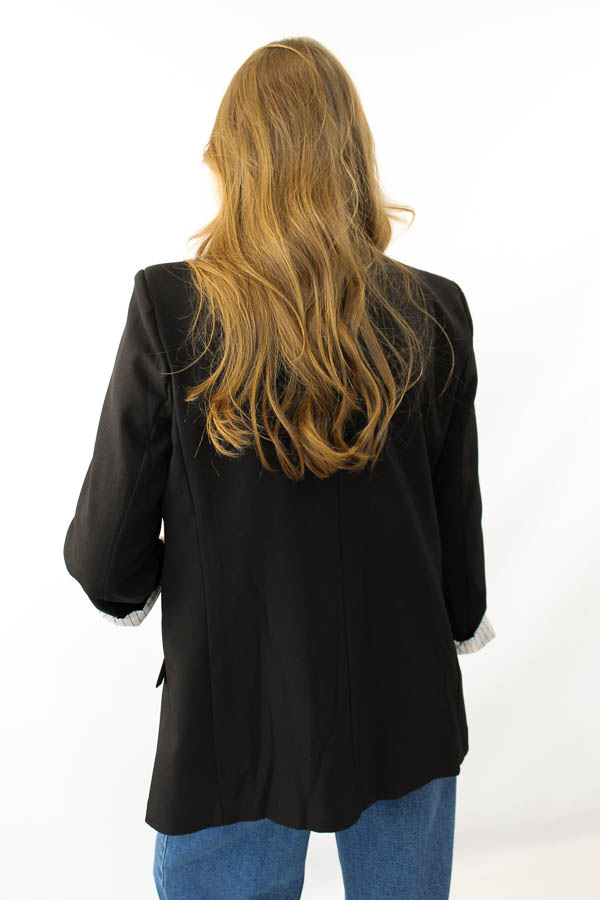 Blazer zwart | Mae  - Afbeelding 4