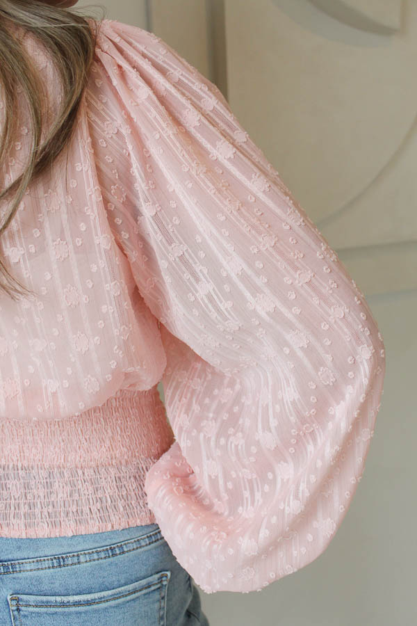 Blouse top roze | Iris  - Afbeelding 3