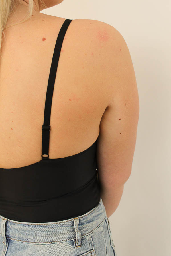 Body met cup zwart - Afbeelding 3