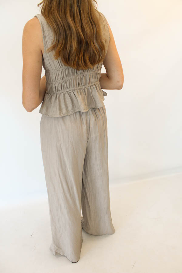 Boho broek set beige | Bo - Afbeelding 5