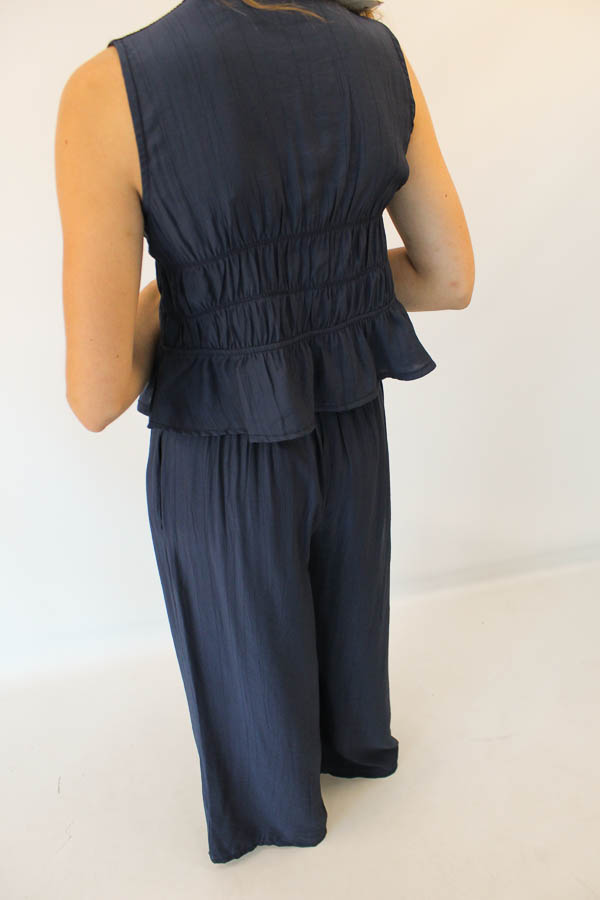 Boho broek set navy |  Bo - Afbeelding 4