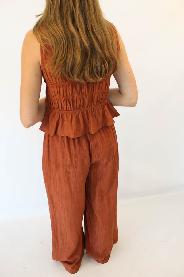 Boho broek set terra | Bo - Afbeelding 3