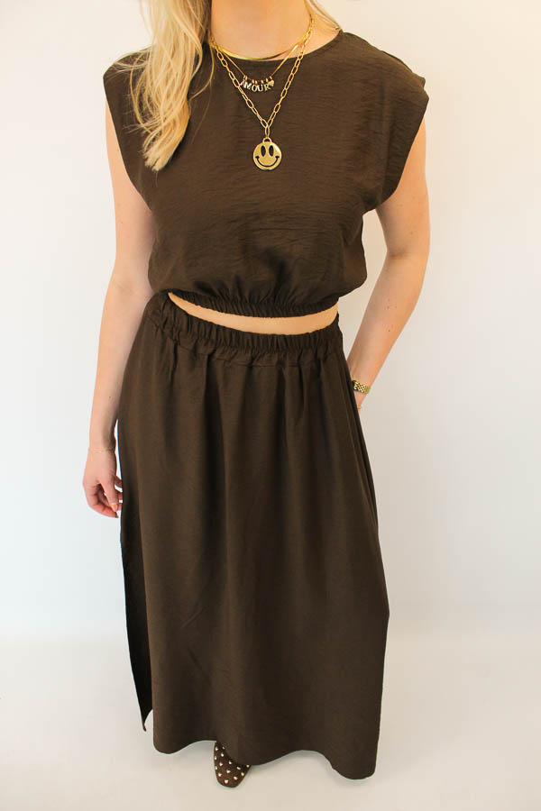 Boho set bruin | Liva 