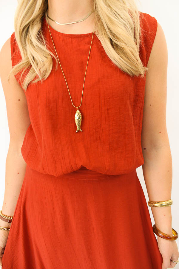 Boho set roestbruin | Bella  - Afbeelding 2