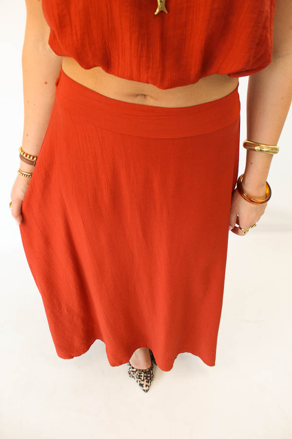 Boho set roestbruin | Bella  - Afbeelding 4