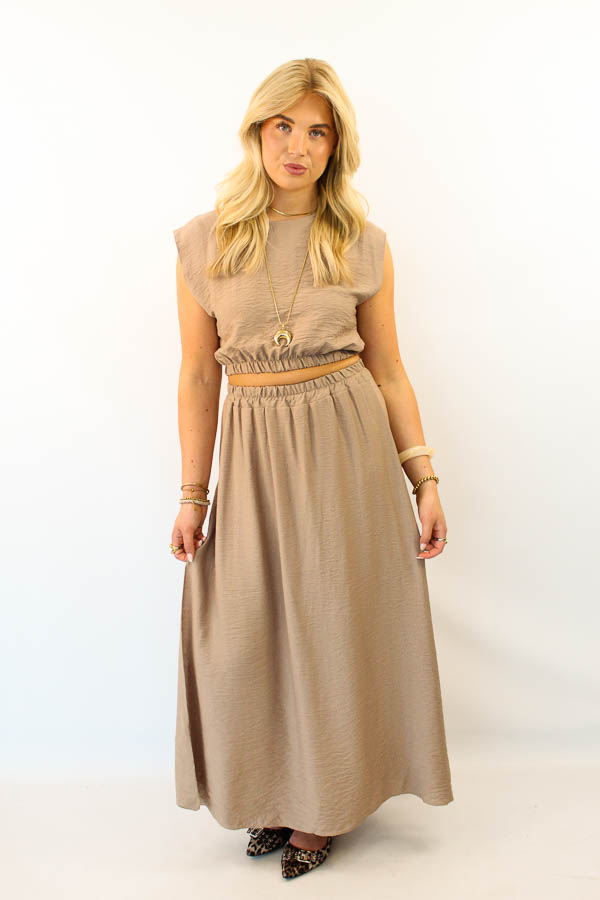 Boho set taupe | Liva  - Afbeelding 1