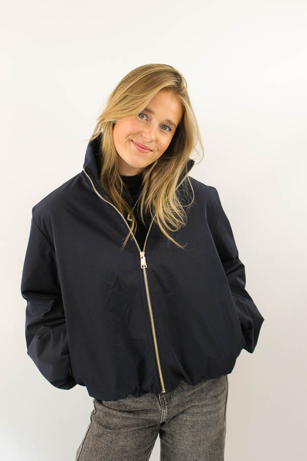 Bomber jacket navy | Magnifique - Afbeelding 3
