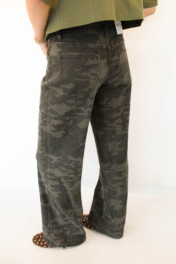 Camouflage Wide Leg Jeans | Nova - Afbeelding 2