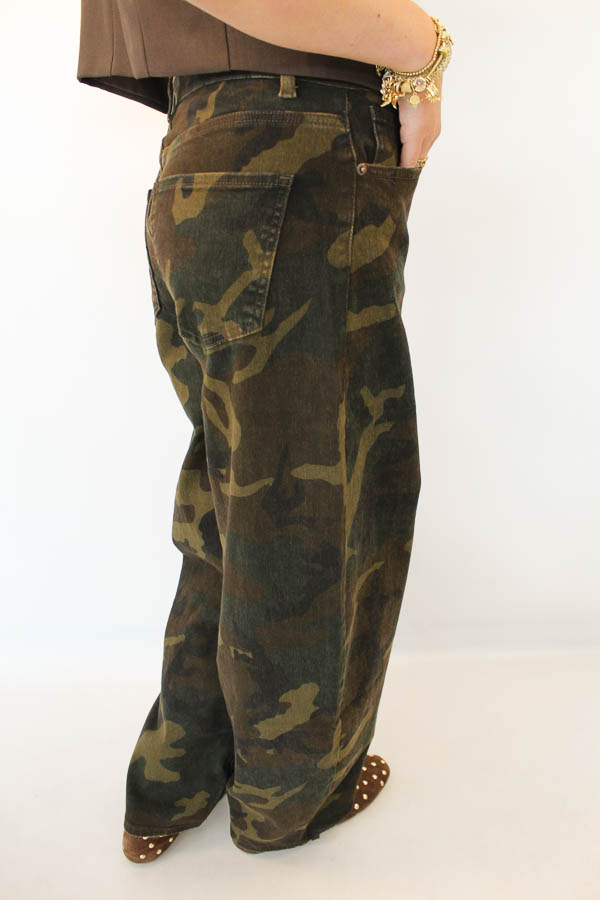 Camouflage balloon jeans | Jade - Afbeelding 2