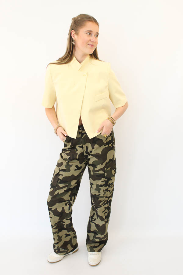 Cargo Jeans army | Jess - Afbeelding 2